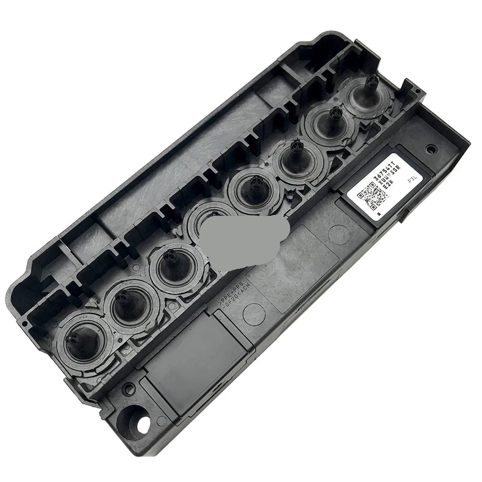 DX5 głowica drukująca rozpuszczalnik kolektor do Mu-toh Allwin eco rozpuszczalnik ploter drukarka DX5 adapter rozpuszczalnika DX5 F186000 pokrywa głowicy drukującej