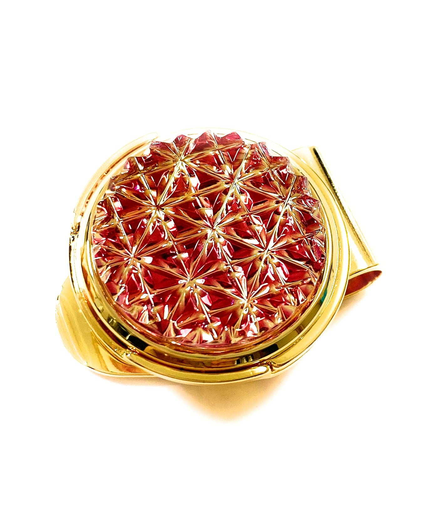 希少　美品　東京切子 KILIKO ゴルフマーカー ゴールド ガラス 桐箱付き Amazon | 東京切子ゴルフマーカー 麻の葉 金赤・ゴールド | KILIKO