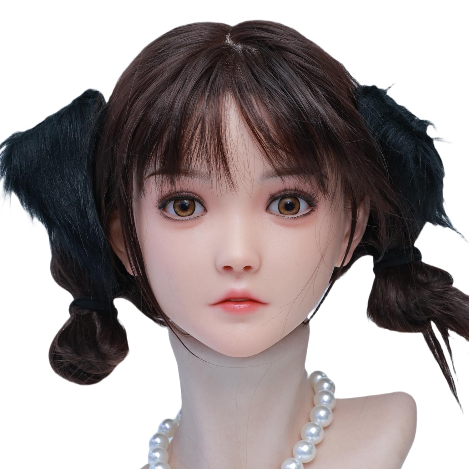 Amazon.co.jp: ドールの頭のみ ヘッド単体 シリコン製ドールHead 