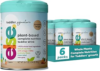Else Nutrition Signature Toddler Formula – Made in Europe, Premium Toddler Formula 12-36 months, Plant-Based, Dairy-Free, Lactose-Free Baby Formula, European Recipe | (Pack of 6)