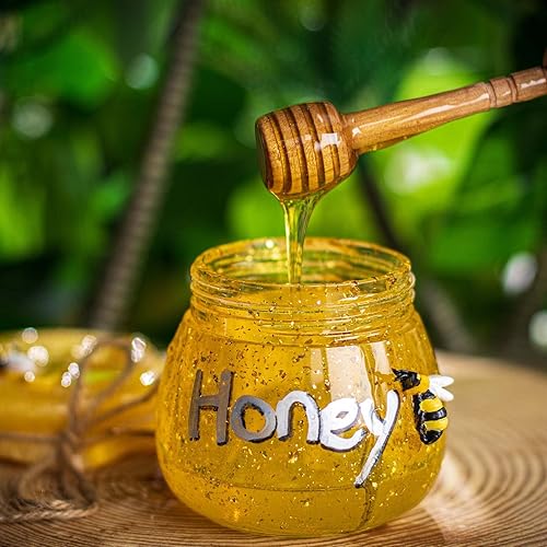 Miniatura 3 de Molde de resina de silicona para tarro de miel con tapa de tornillo