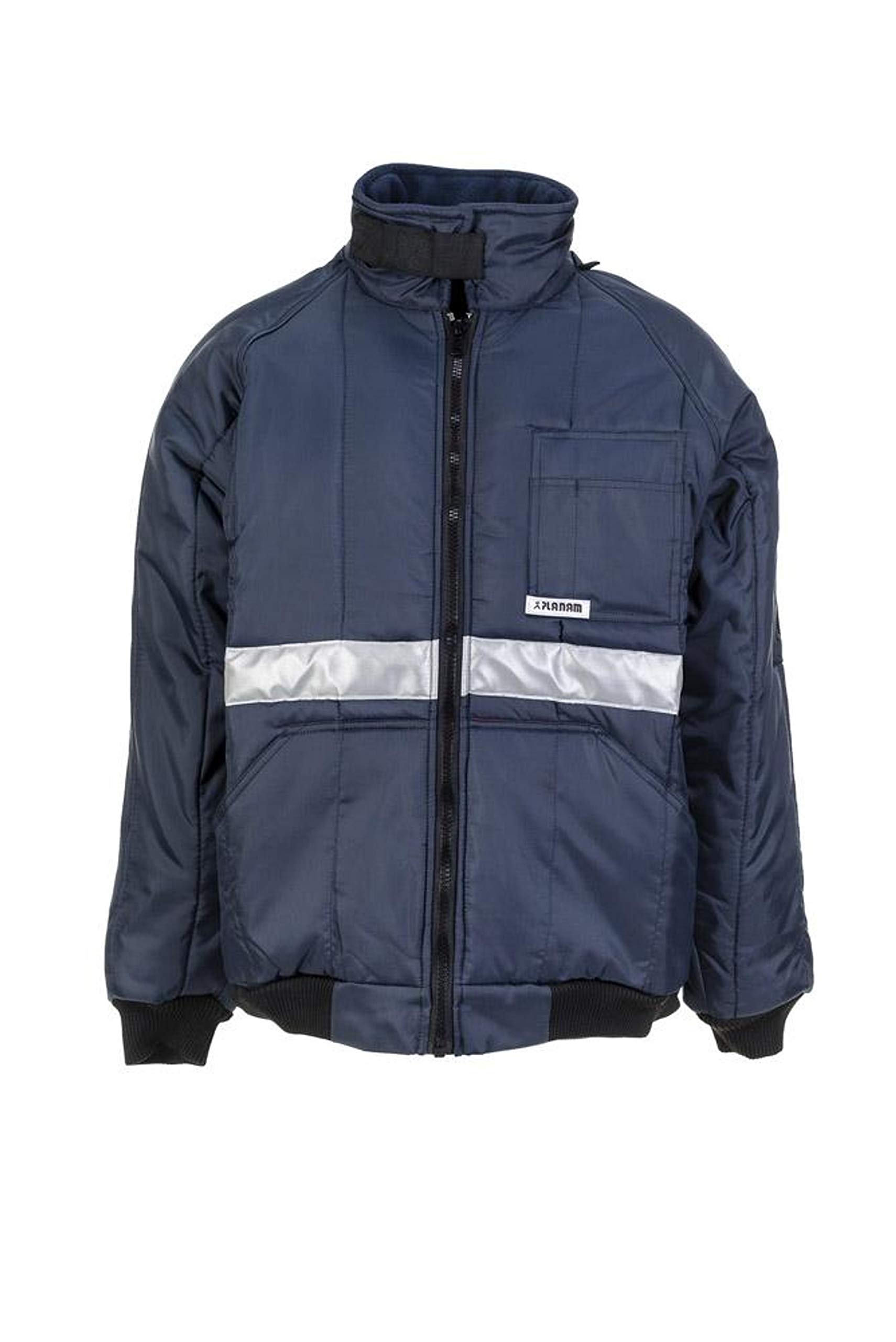 Chaqueta azul marino Planam almacén/rojo azul marino/rojo Talla:medium