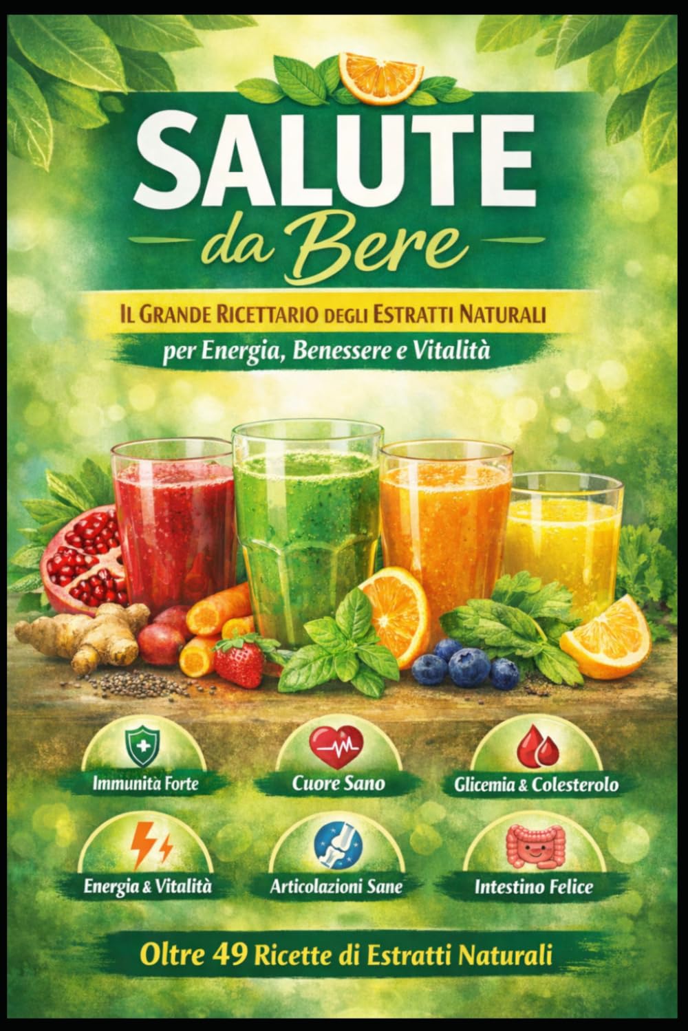 Salute da bere: Il grande ricettario degli estratti naturali per energia benessere e vitalità