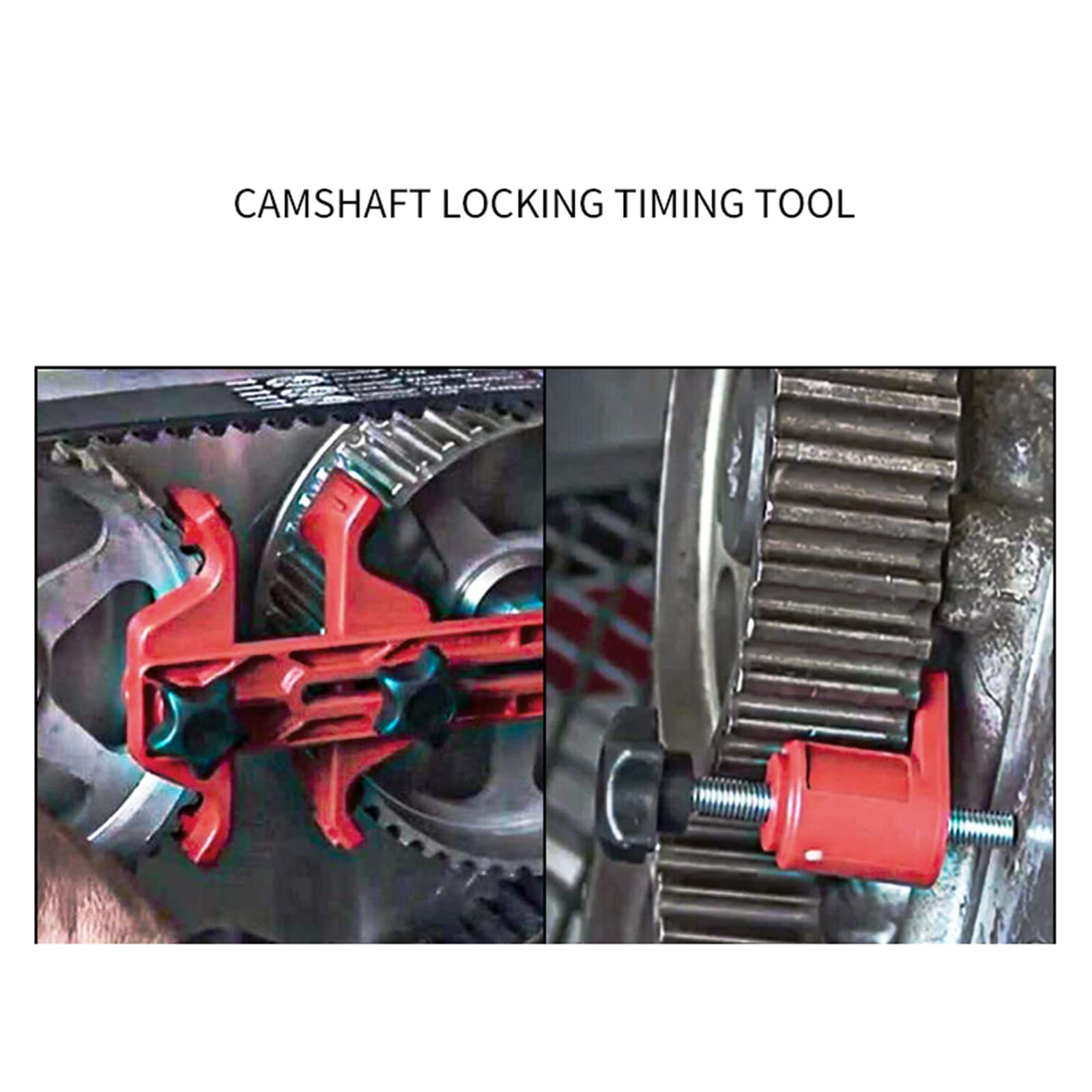 Ozeau Camshaft Locking Tool Engine Gear Timing Belt Tool Camshaft Engine Timing Sprocket Gear Locking Tool