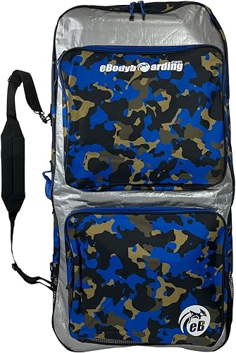 Mochila reflectora acolchada doble bolsa de viaje Bodyboard mojadoseco