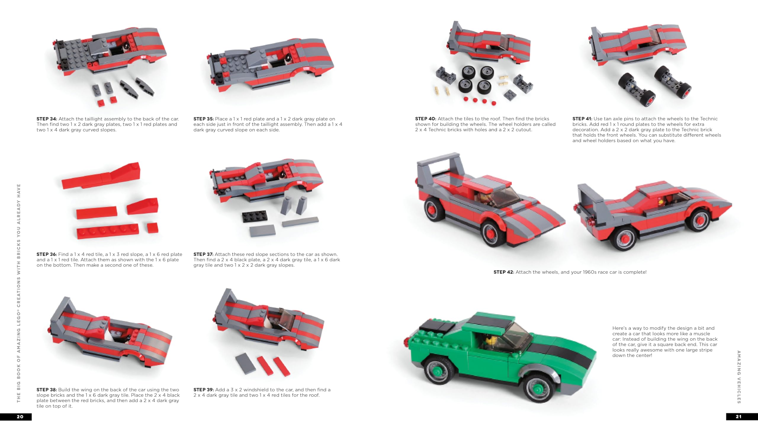 The Big Book of Amazing LEGO Creations with Bricks You Already Have: 75+ Brand-New Vehicles, Robots, Dragons, Castles, Games and Other Projects for Endless Creative Play