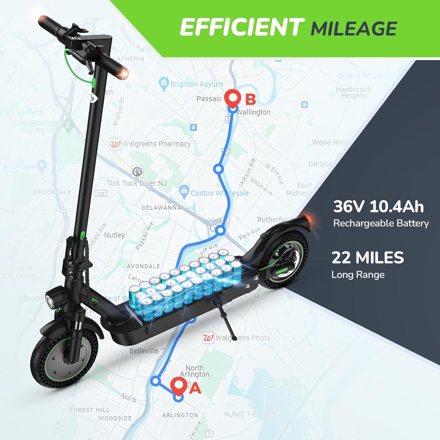 isinwheel S9 Max Electric Scooter app interface on a smartphone