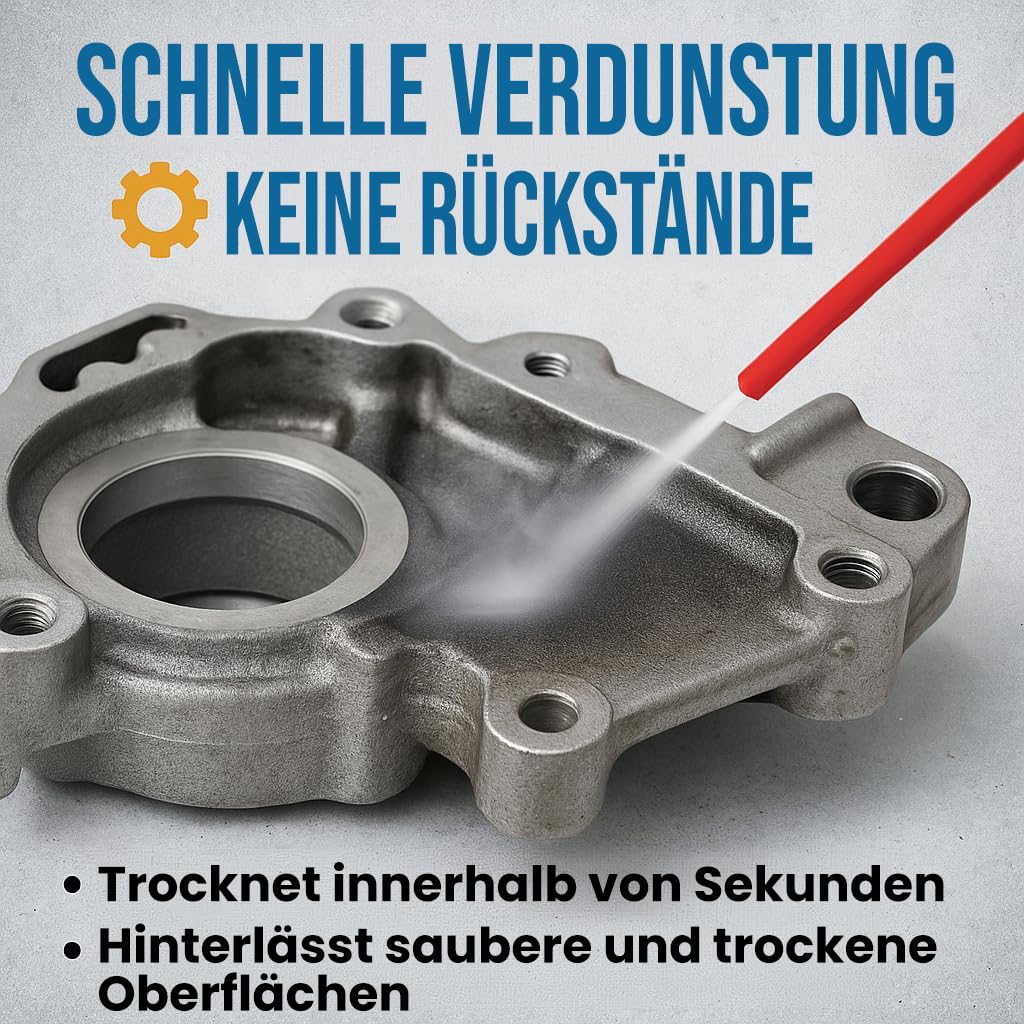 GiDeli Bremsenreiniger 5x5L Kanister - für Auto, Motorrad & Fahrrad - entfernt Öl, Fett, Bremsstaub, Klebereste - Werkstatt-Entfetter, schnell trocknend, rückstandsfrei