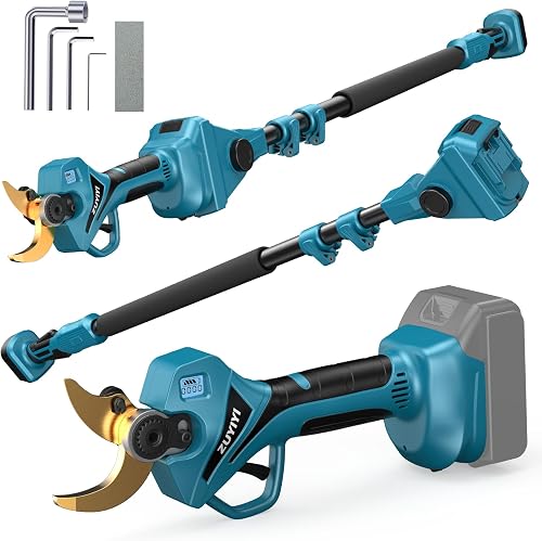 Cordless Pole Pruner for Makita 18V Battery, Electric Pruning Shears