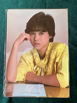 Amazon.co.jp: 松田聖子 下敷き 6枚セット 当時物 : 文房具