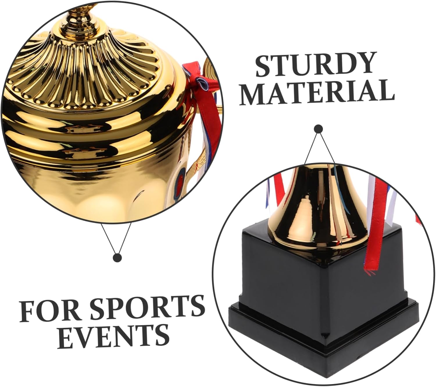 Large Trophy Cup for Racing Events Game Trophy Perfect for Basketball or Soccer Competitions