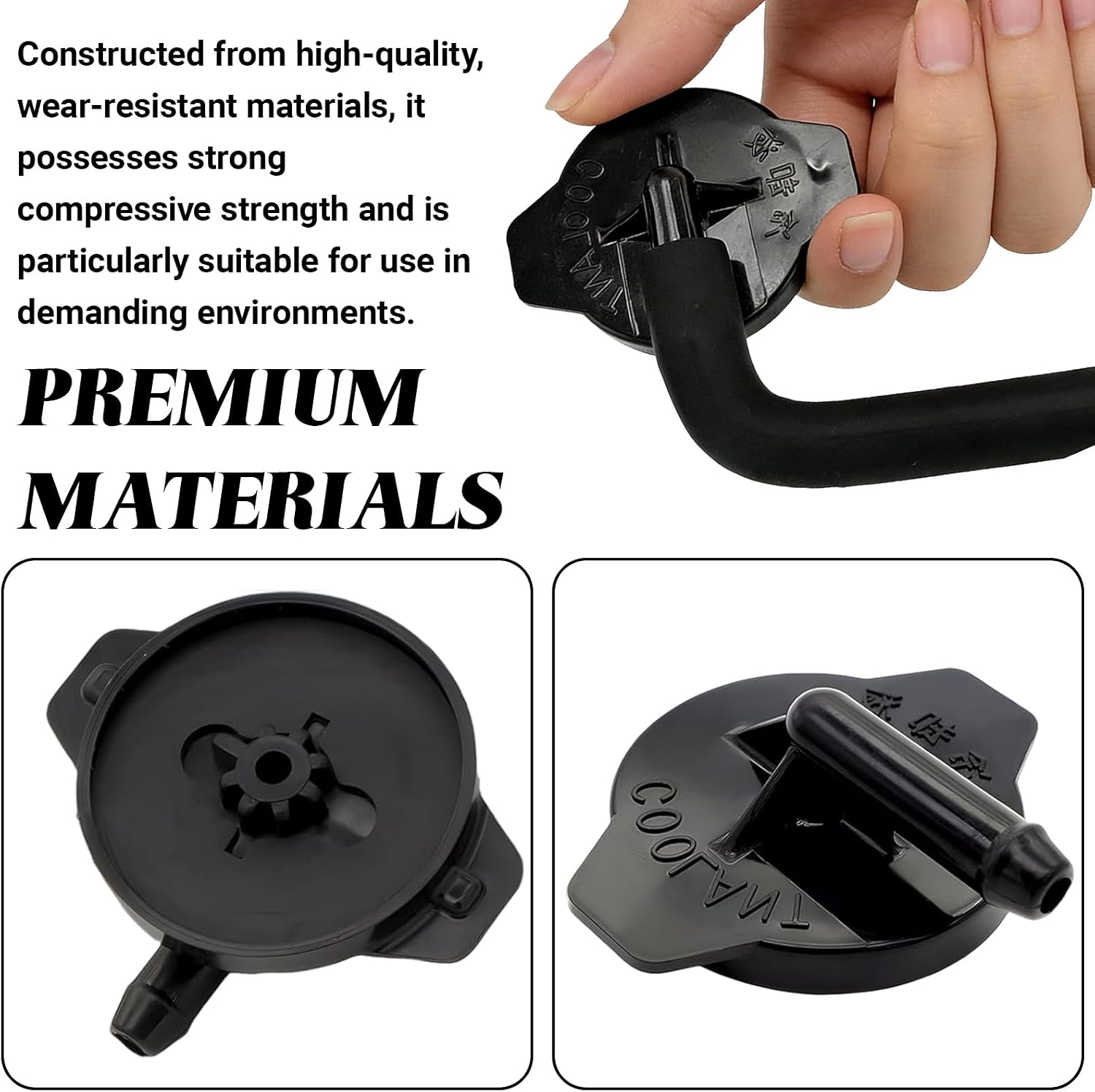 Coolant Reservoir Cap, Engine Coolant Radiator Overflow Tank Cap for 2011-2020 Toyota Sienna, 2010-2015 Lexus RX350, RX450h, Highlander 2014-2019 Replaces OEM 16405-31070 16405-0P040