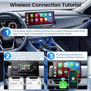 カーナビ CarlinKit 2025 New CarlinKit Android 13 CarPlay AI Box HDMI Wireless