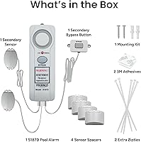 Vista 8 de Alarma de piscina segura S187D de Techko