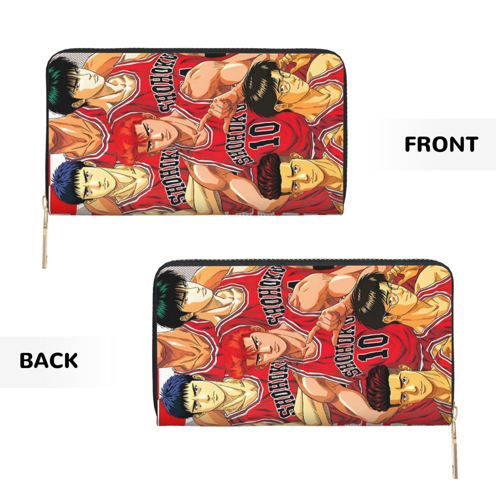 Amazon.co.jp: 財布 スラムダンク 長財布 レザー ながざいふ 小銭入れ