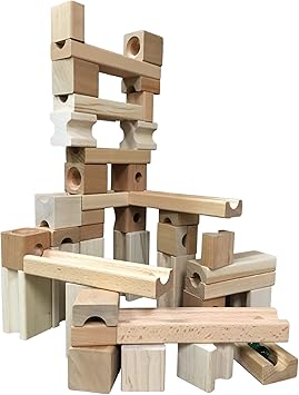 TEDCO Blocks and Marble Run for Children 4+ Years