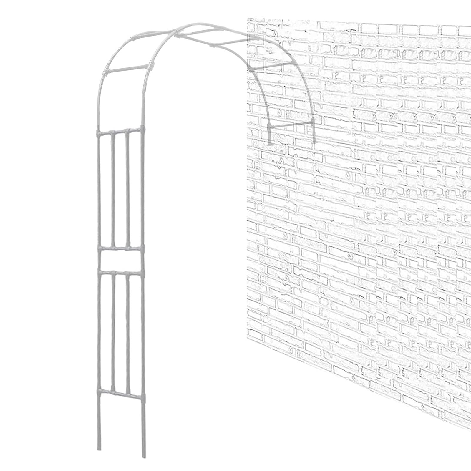 Arche de jardin en acier légère et résistante aux intempéries pour vigne