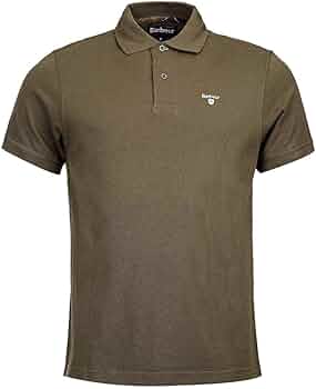 Tシャツ・カットソー Barbour SS25 Tartan pique polo shirt (MML0012 MML OL51) Barbour Mens Tartan Pique Polo Shirt - MML0012