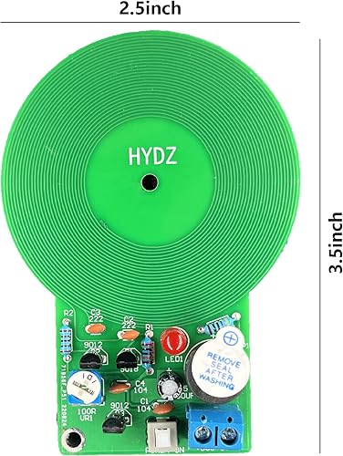 Miniatura 2 de Aprender a soldar detector de metales Kit de práctica de soldadura Junta de formación electrónica de aprendizaje