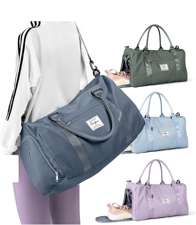 Weekender Duffel Bags for Women, Travel Totes Bag for