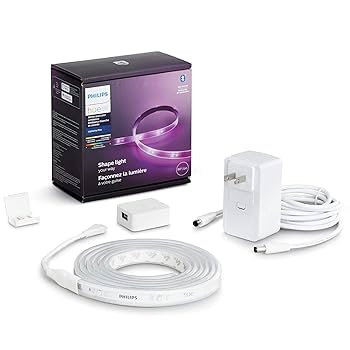 新品・未使用　Philips hue Lightstrip Plus Amazon.com: Philips Hue Indoor 6-Foot Smart LED Light Strip