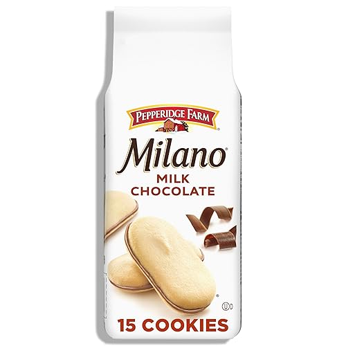 Pepperidge Farm Milano Cookies chocolate con leche bolsa de 6 onzas