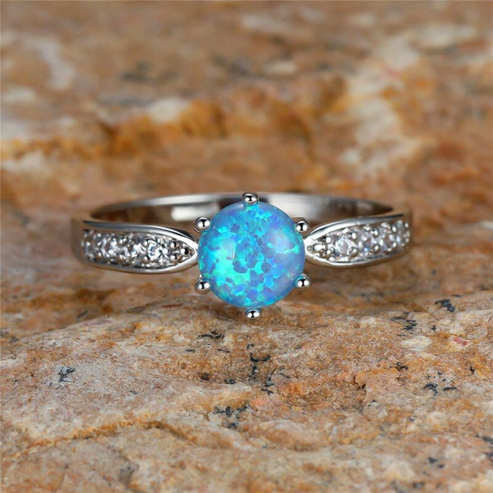 ☆あっぷるせんせい様☆BIZOUX ファイヤーオパールリング・アントゥシュー