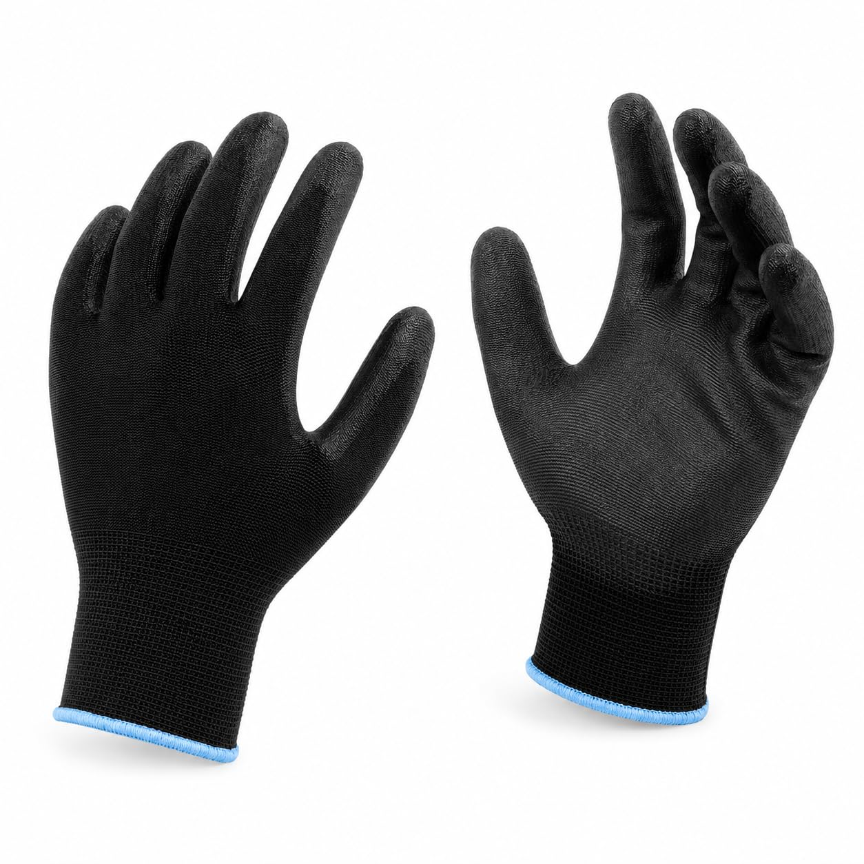 Arbeitshandschuhe für Herren und Damen/Größe 7 bis 10 | komfortable Handschuhe, Gartenhandschuhe Herren mit Latex Beschichtung. 12, 24, 48, 72,120 oder 240 Paar.