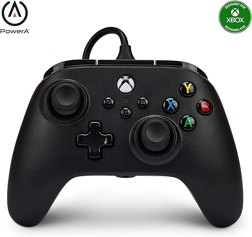 PowerA Nano Enhanced Wired Gaming Controller for Xbox Series X/S, Xbox One, PC, Windows 10/11, compact and smaller than standard Xbox controllers,…