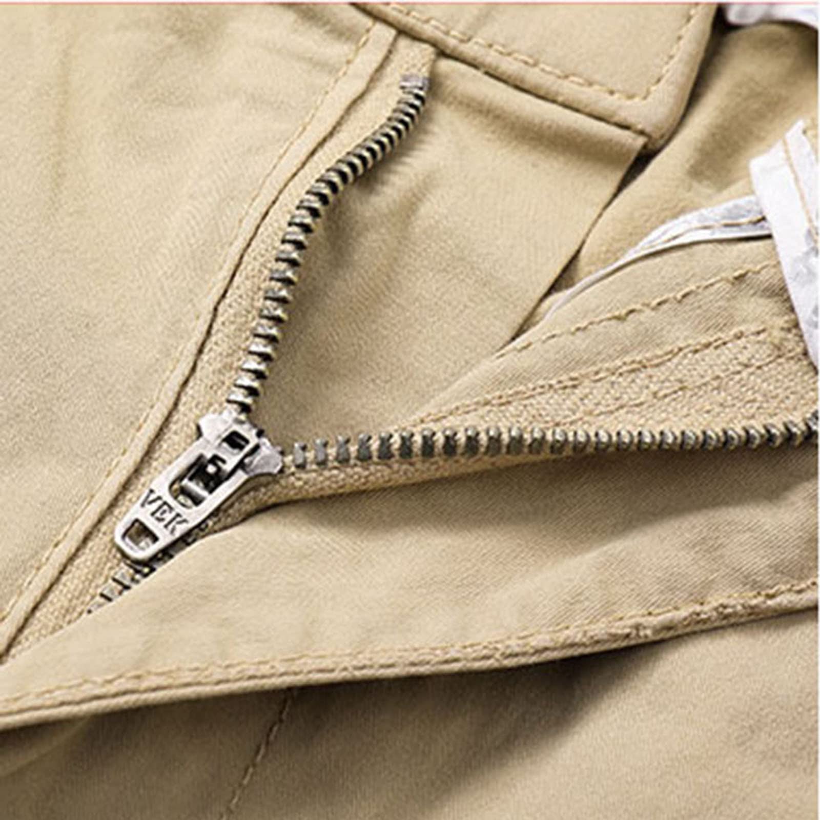 WWricotta Pantaloncini Cargo da Escursione Uomo – Vita Elastica, Cotone Leggero, Asciugatura Rapida, vestibilità Rilassata/A
