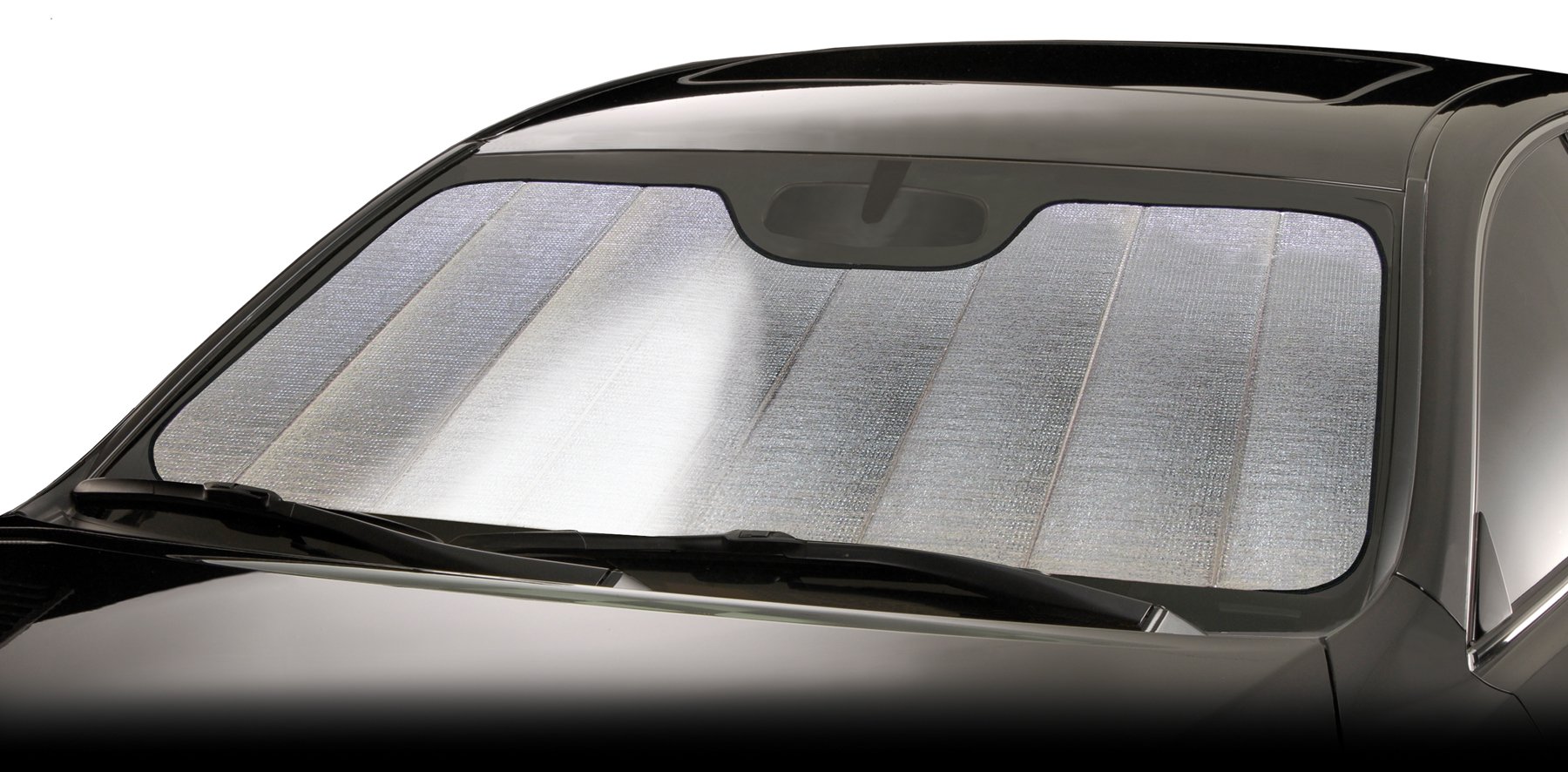 Photo 1 of Intro-Tech NS-77A-R Ultimate Reflector Custom Fit Folding Windshield Sunshade Silver