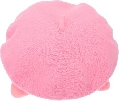 Women Wool French Beret Hat: Cute Wavy 