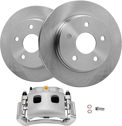 Miniatura 17 de Detroit Axle - Kit de freno trasero para Hyundai Santa Fe 2001-2006, Tucson 2005-2009, Kia Sportage 2005-2010 2002 2003 2004 2007 2008 Rotores de