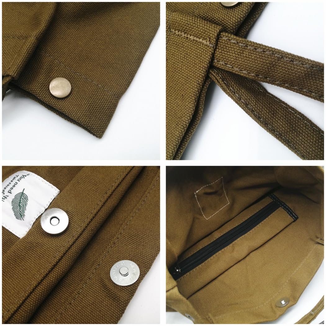 oukesin Borsa a tracolla in tela da donna borsa a tracolla grande capacità turismo scolastico casual