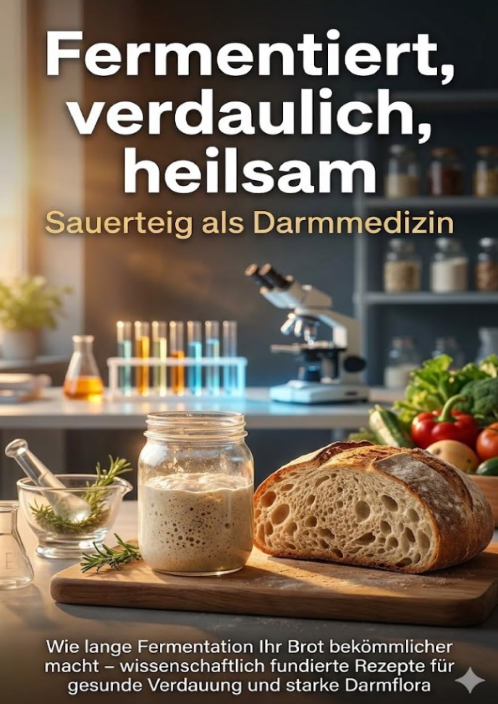 Fermentiert, verdaulich, heilsam: Sauerteig als Darmmedizin: Wie lange Fermentation Ihr Brot bekömmlicher macht – wissenschaftlich fundierte Rezepte für gesunde Verdauung und starke Darmflora