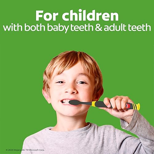 Miniatura 13 de Colgate Cepillo de dientes para niños, Minions, con cerdas extra suaves y soporte de ventosa integrado, paquete de 4