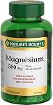 NATURE'S BOUNTY Magnesium Plus Electrolytes, 500 mg, Helps Maintain Muscle Function, Tablets, 346 g