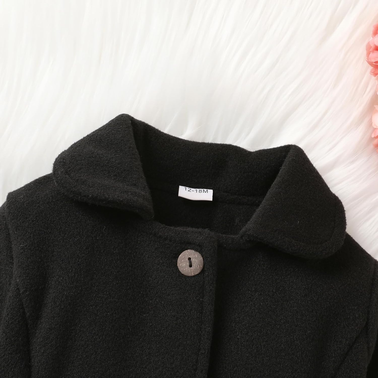 JEELLIGULAR Toddler Baby Girl Coats Kids Cloak Button Warm Thick Jacket Clothes Baby Fall Winter Outwear Clothes Set - Image 5