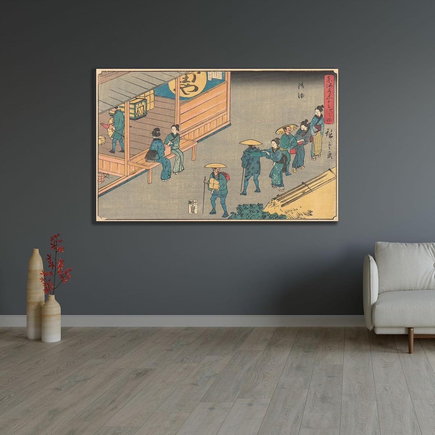 ArtDirect Goyu (ca. 1841-1842) Unframed Art Print Giclee Poster by Andō Hiroshige - Ready for Framing with Customization Sizes 10x6, 14x9, 20x13, 36x23, 48x30 and 60x38 inches