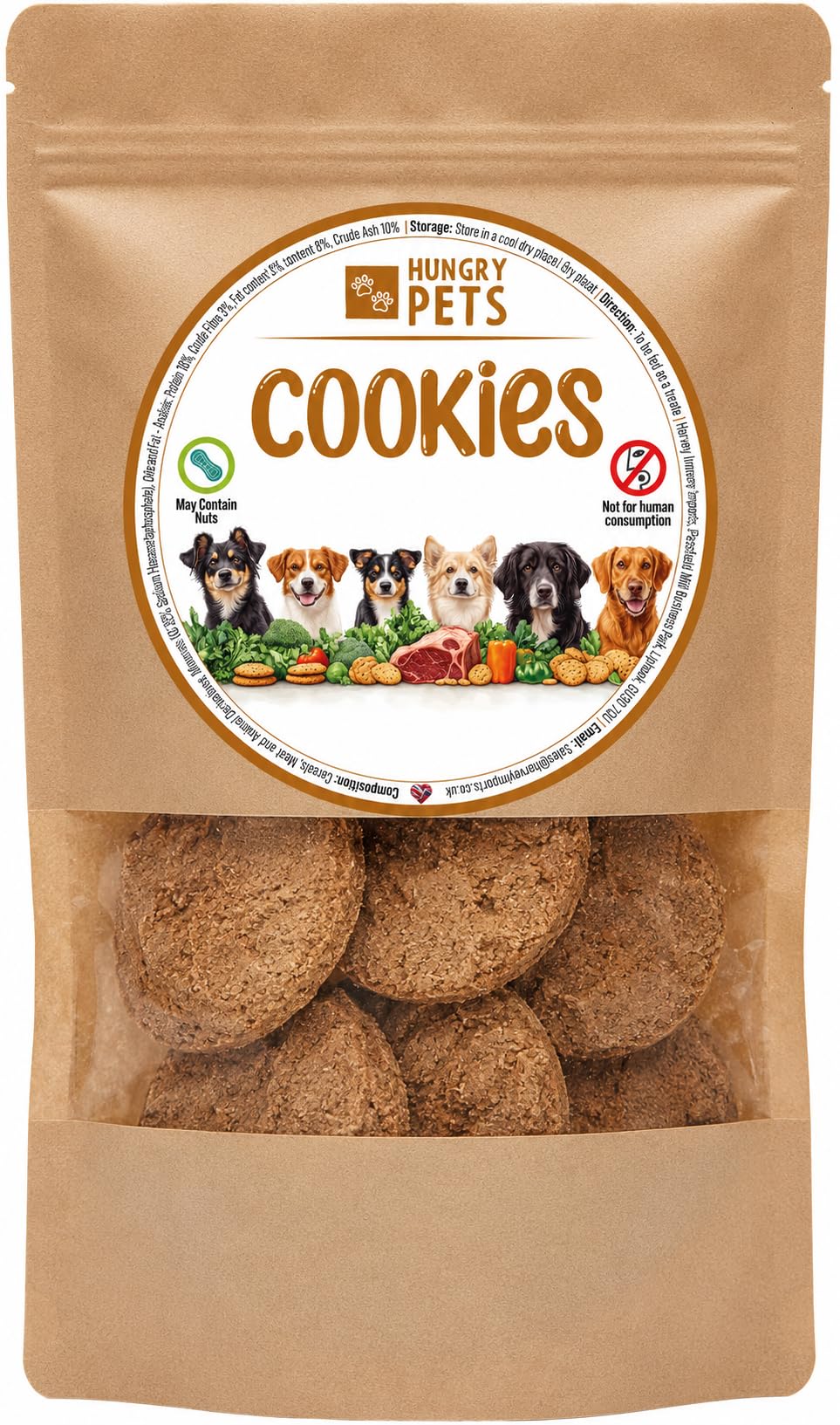 Cookies Dog Treat, 300g Biscuits For Dogs