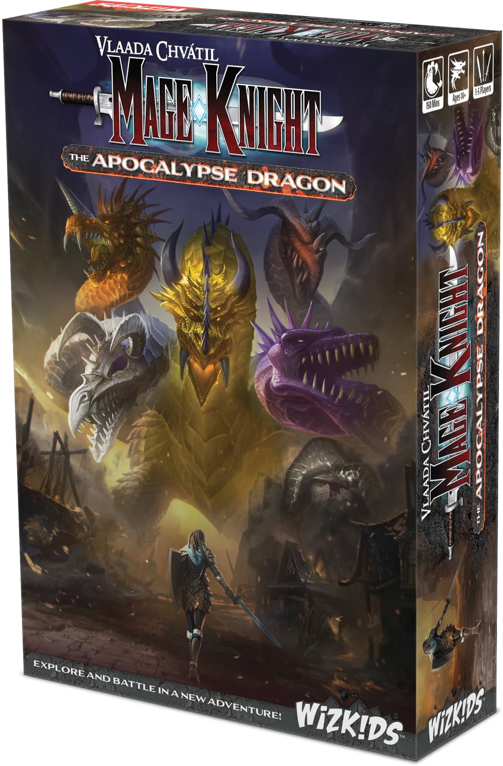 Mage Knight: The Apocalypse Dragon - Expansion Set | Board Game