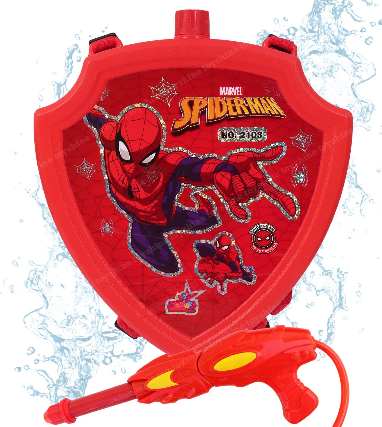 See full amazon price history chart for Toyshine Holi Water Toy Gun with Pressure Mechanism for Long Throw, Back Holding Tank, Back Holding Tank, 2 L, Red Spider Toyshine Holi Water Toy Gun with Pressure Mechanism for Long Throw, Back Holding Tank, Back Holding Tank, 2 L, Red Spider (B0BVBH2QR7) Amazon Price History, Amazon Price Tracker
