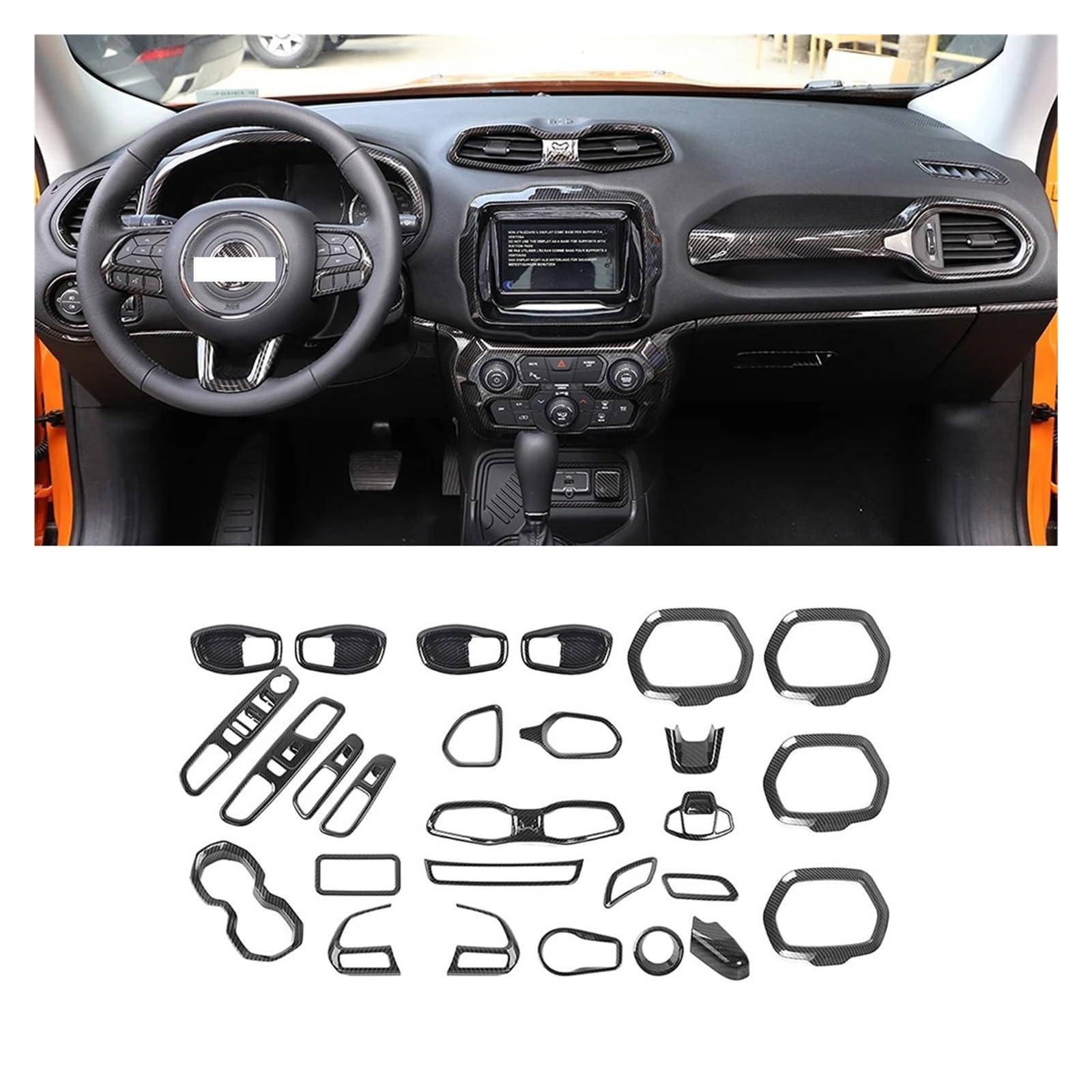 Moulage Intérieure Pour Jeep Pour Renegade 2016 2017 2018