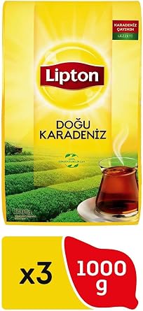 Lipton Doğu Karadeniz Bergamot Aromalı Dökme Çay 1000 gr x 4
