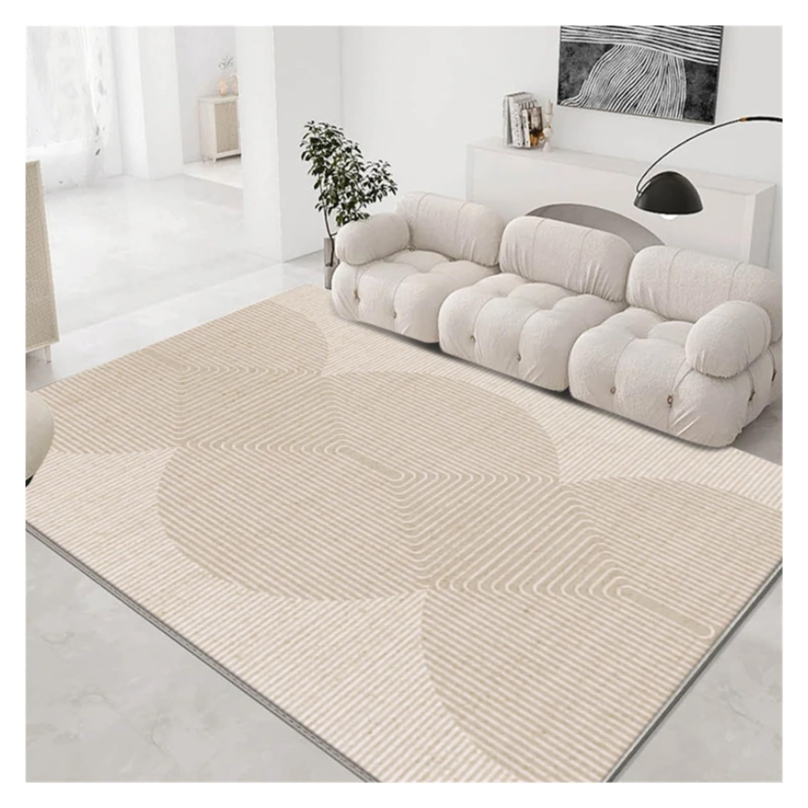 Tapis de salon doux et épais pour ne plus glisser sur le parquet