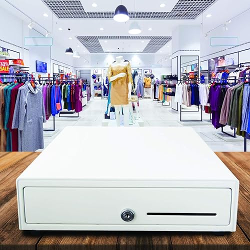 Miniatura 9 de APG - Cajón electrónico de punto de venta estándar de 13 pulgadas  Serie Vasario VB320-AW1313-B27  Compatible con impresora plástico hasta 4