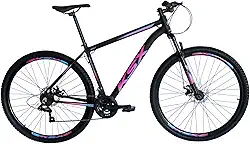 Bicicleta Bike Aro 29 KSX E KSW XLT 200 MTB Alumínio 24V Marchas Rapid Fire - Cabeamento Superior Interno