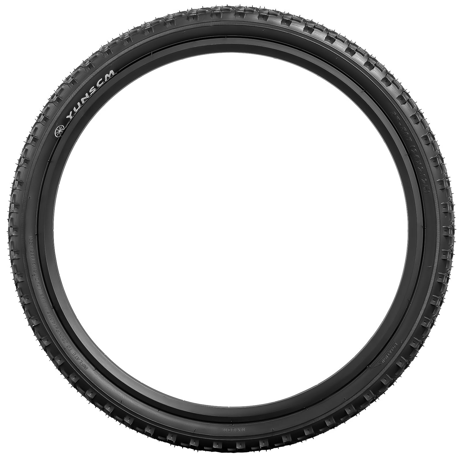 Amazon | YunSCM 2本セット,24 2.125 タイヤ,24x2.125 57-507 自転車