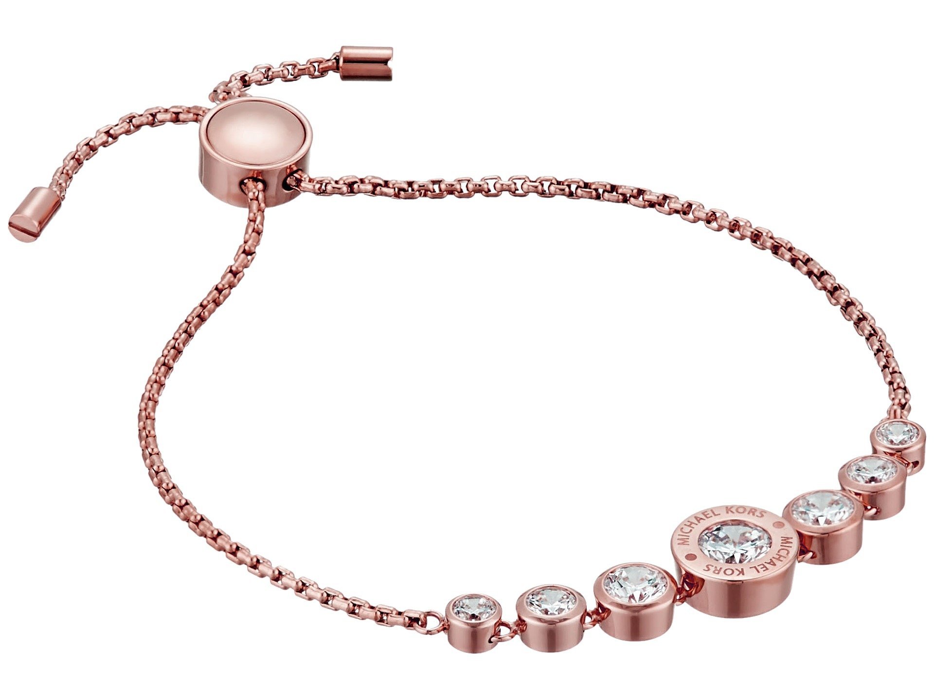 

                                                    Michael Kors Stainless Steel and Cubic Zirconia Ch