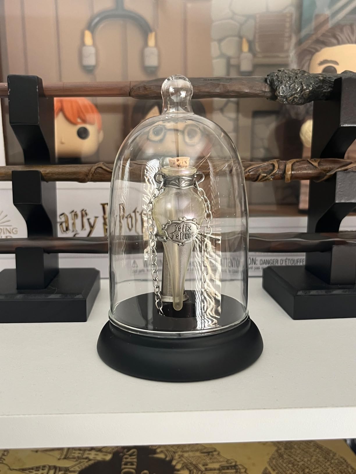 Expositor Para Colgante Felix Felicis De Colección Noble - Soporte Para Joyas De Harry Potter, Ideal Para Exhibir Tu Amuleto De La Suerte
